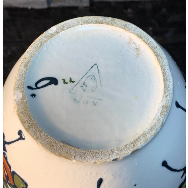 Antique Royal Dux White Porcelain Roses Design Vase For Sale - Image 10 of 13