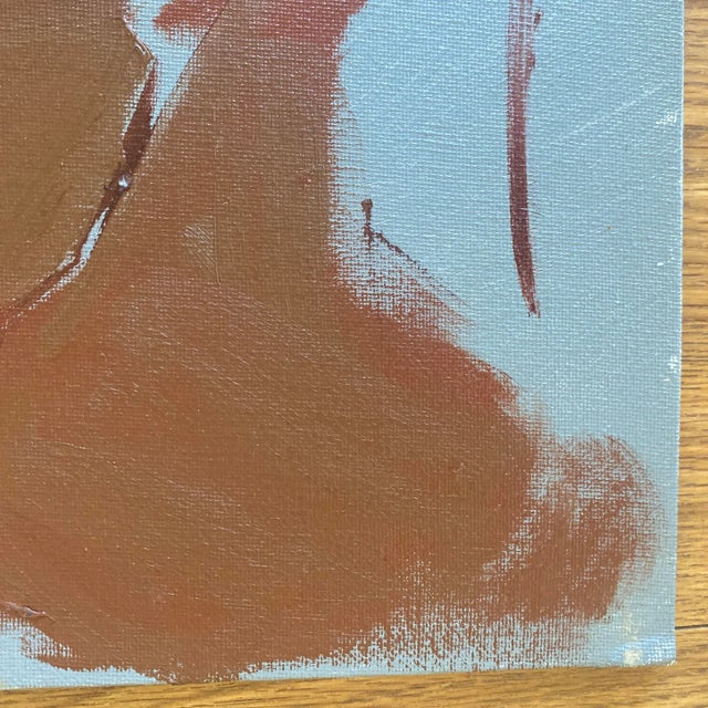 Female Portrait Study Painting on Canvas Board For Sale In San Francisco - Image 6 of 11