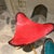 Angel I. Pazmino Pair of Vintage Mexican Hand-Tooled Leather Tripod Folding Stools MCM For Sale - Image 4 of 14