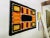 Mid-Century Modern Midcentury Geometric Handmade Latch Hook Wall Art For Sale - Image 3 of 7