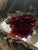 Ruby Red Vintage Mid-Century Modern Cherry Red Lucite Grape Cluster Centerpiece For Sale - Image 8 of 9