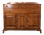 Antique Country Style Maple Sideboard With Turned Wood Pulls For Sale