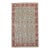 Green Red Antique Persian Tabriz - 6'3" x 9'10" For Sale