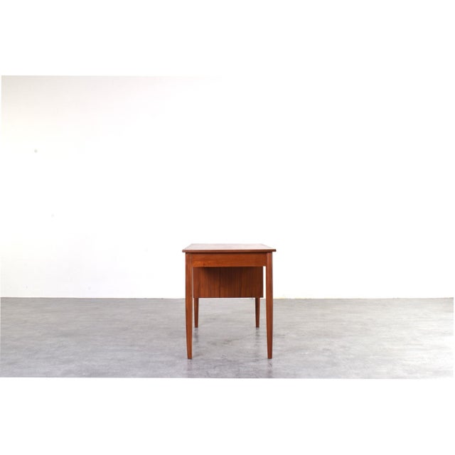 1960s Mid-Century Modern Danish Teak Executive Desk, 1960s For Sale - Image 5 of 17