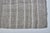 1950s Vintage Minimalist Turkish Striped Kilim Rug in Oatmeal & Ivory Pinstripes For Sale - Image 5 of 9