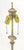 C. 1920s Solid Brass Deco Nouveau Floor Lamp For Sale - Image 4 of 7