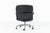 2010s Eames Herman Miller Time Life Black Leather Office Chair 2017 For Sale - Image 5 of 14