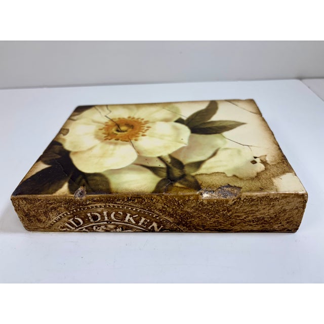 English 1990s Sid Dickens Memory Block, Wild Rose (T-114) Retired For Sale - Image 3 of 9