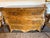 Camel Antique Italian Baroque Style Inlaid Burl Walnut Bombé Commode For Sale - Image 8 of 8