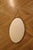Mid-Century Modern Oval Brass Wall Mirror with Neoclassical Decoration and Brass Chain, 1950s For Sale - Image 3 of 17