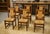 1950s Vintage Brutalist Chairs, 1950s, Set of 6 For Sale - Image 5 of 14
