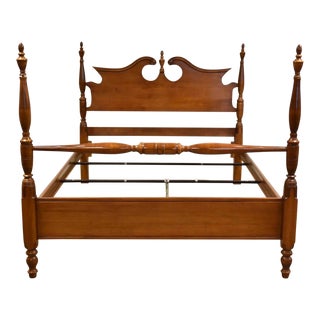 Solid Maple Sweat Commings Queen Bed For Sale