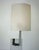 Three brand new sconces by Visual Comfort still in their boxes, never used. Square Tube Single Sconces in Polished Nickel...