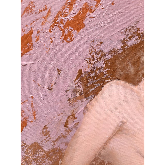 Figurative Shadow Waltz (Contemporary Impressionist Nude Portrait Painting), Louis Braquet For Sale - Image 3 of 4