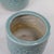 Late 20th Century Celadon Small Planter/Brush/Incense Pot-a Pair For Sale - Image 9 of 11