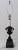 Antique 1880's Renaissance Revival Urn Mounted as a Table Lamp. Measures 36 1/2" to top of finial and 26 1/4 to top of...
