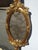 Vintage French Rococo Louis XV Gold Wall Mantle Mirror Scrolled Flourishes For Sale - Image 10 of 11