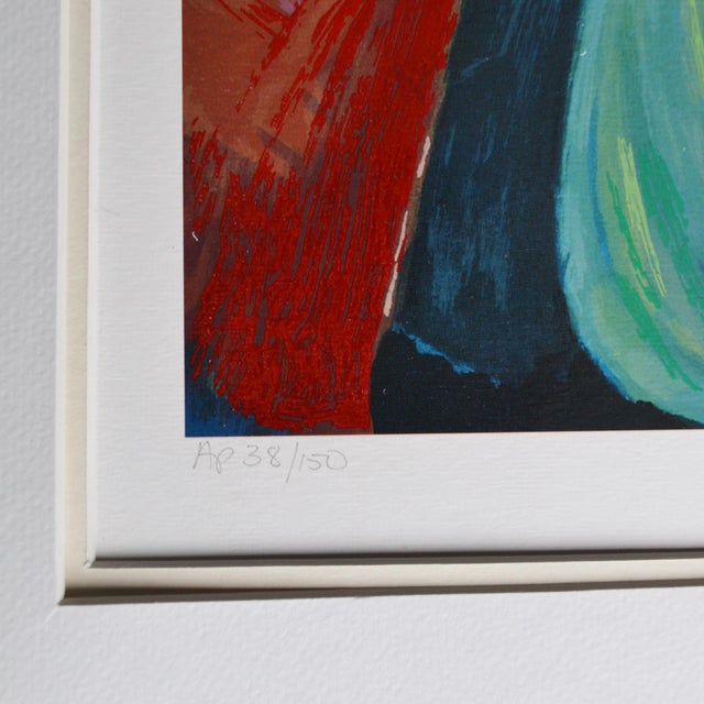 Limited Edition "Dinner for Two" Seriolithograph by Barbara Wood For Sale - Image 4 of 7