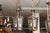 Metal 1940s Patinated Bronze Lanterns With Beveled Glass, France - a Pair For Sale - Image 7 of 12