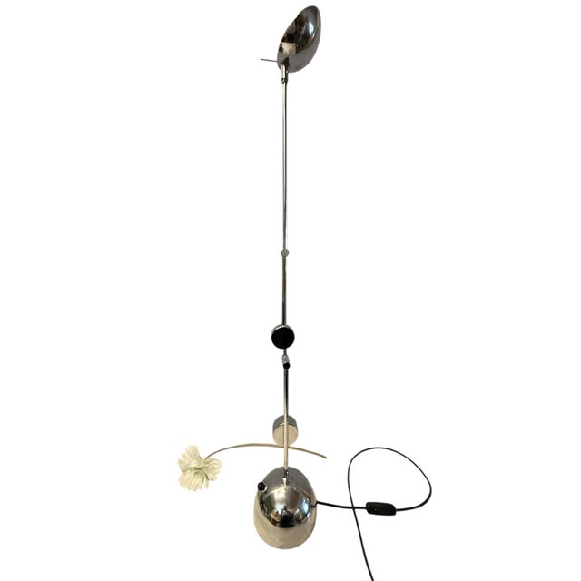 Minimalist Counterweight Desk Lamp in Chrome from Sölken Leuchten, 1970s For Sale - Image 9 of 18