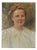 Heinrich Pforr, Portrait of Irene Claus, née Rode, Oil Painting on Canvas For Sale
