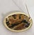Vintage 9ct Yellow Gold Moss Agate Brooch, Sheffield, 1989 For Sale - Image 9 of 18