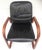Mid-Century Bentwood Chair in Leather, 1950s For Sale - Image 9 of 16
