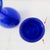 Vintage Handblown Cobalt Blue Glass Vases, Set of 2 For Sale - Image 11 of 12