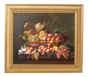 Large Giltwood Framed Oil / Canvas Painting