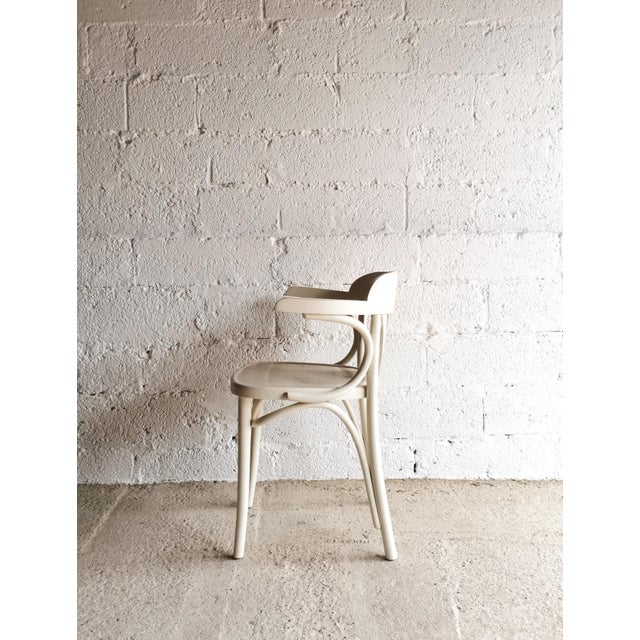 American White Bentwood Dining or Café Chairs from ZPM Radomsko, 1930s, Set of 2 For Sale - Image 3 of 11