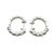 14k Gold 2.60 Carat Total Weight Diamond Huggies Earrings, A Pair For Sale In New York - Image 6 of 8