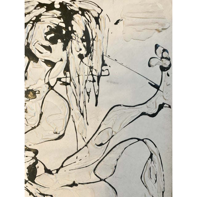 2010 Abstract Figurative Oil Painting on Board by Anthony Eve Kemp For Sale - Image 4 of 6