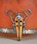 Burnt Orange French Art Deco Night Lamp by E. Val Et Cie. & Charles Schneider - 1920s France For Sale - Image 8 of 12