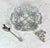 Elevate your holiday table or wine country dining with this elegant, vintage three-piece grape and grapevine motif...
