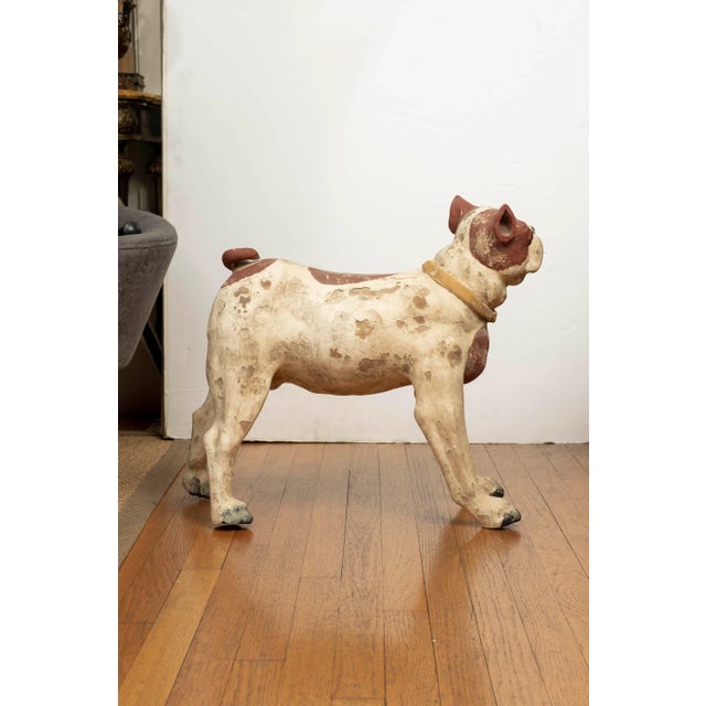 Figurative Vintage Terracotta Terrier Sculpture For Sale - Image 3 of 8
