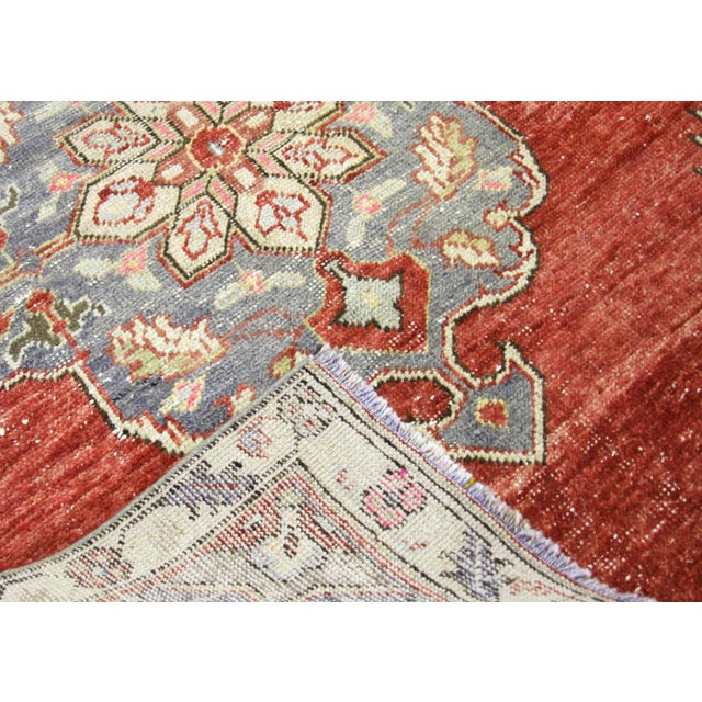 1960s Turkish Oushak Runner For Sale - Image 4 of 5