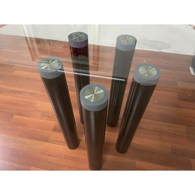 1980s Brentano Table by Emaf Progetti, 1982 For Sale - Image 5 of 7