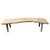 2010s Andrianna Shamaris Curved St. Barts Teak Wood Bench For Sale - Image 5 of 18