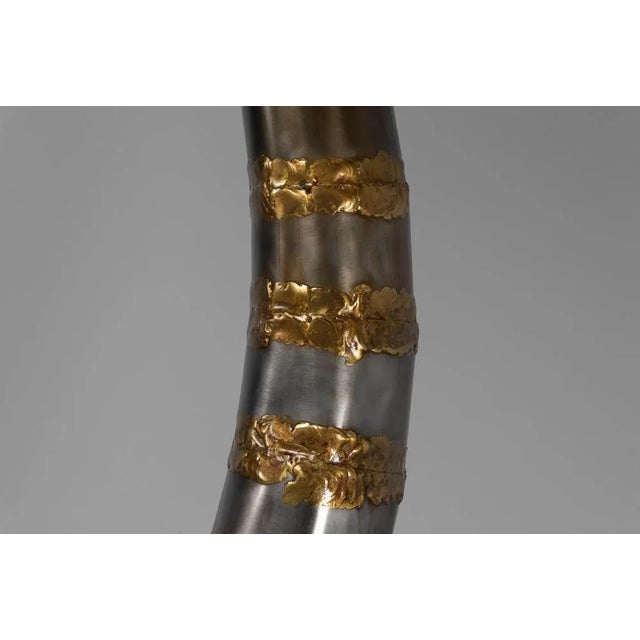 1970s Palm Tree Floor Lamp in the style of Maison Jansen, 1970s For Sale - Image 5 of 18