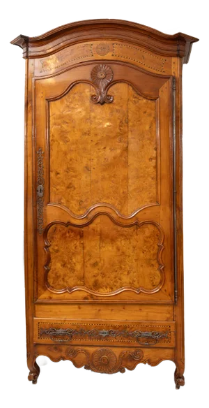 18th Century Louis XV Walnut Armoire
