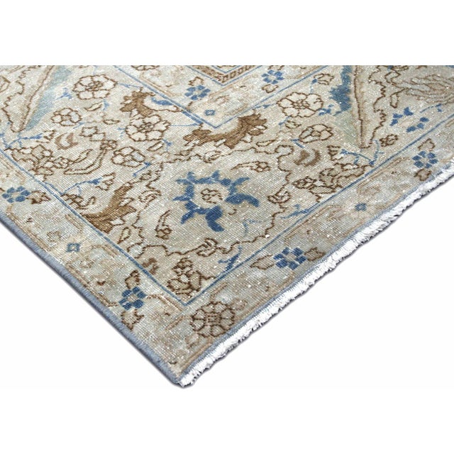 Transitional 1940s Persian Tabriz Rug For Sale - Image 3 of 6