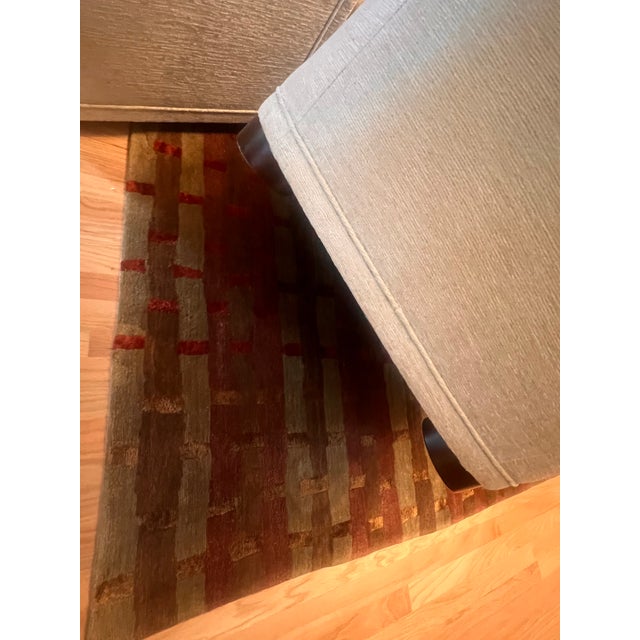 Off-white Pair of Barbara Barry for Baker Colin Cab Chairs For Sale - Image 8 of 11