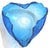 Murano Blue Three Sided Bowl For Sale In Detroit - Image 6 of 6