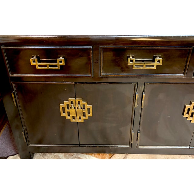 Mid Century Designer Raymond Sobota Buffet, Credenza - Chin Hua - For Century Furniture, Signed For Sale - Image 13 of 14