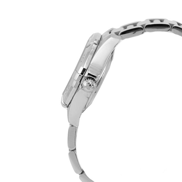 Modern Ladies Tag Heuer Aquaracer 27mm Way1412 Mop Stainless Steel Quartz Watch For Sale - Image 3 of 11