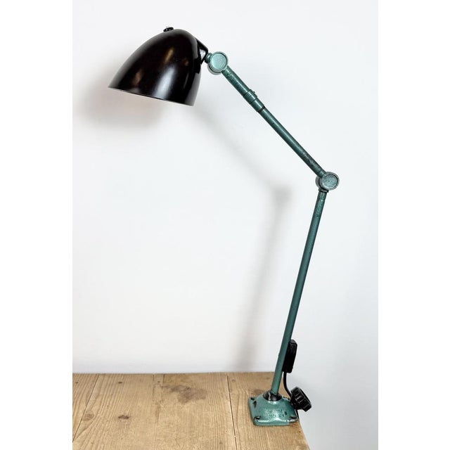 1960s Large Industrial Workshop Table Lamp from Elektrosvit, 1960s For Sale - Image 5 of 18