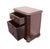 Stanley Furniture Walnut Contemporary Traditional 30" Three Drawer Nightstand 128-13-80 - Continental Barrel Finish For Sale In Kansas City - Image 6 of 15