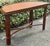1990s Vintage Faux Tortoise Rattan Console Table For Sale - Image 5 of 11