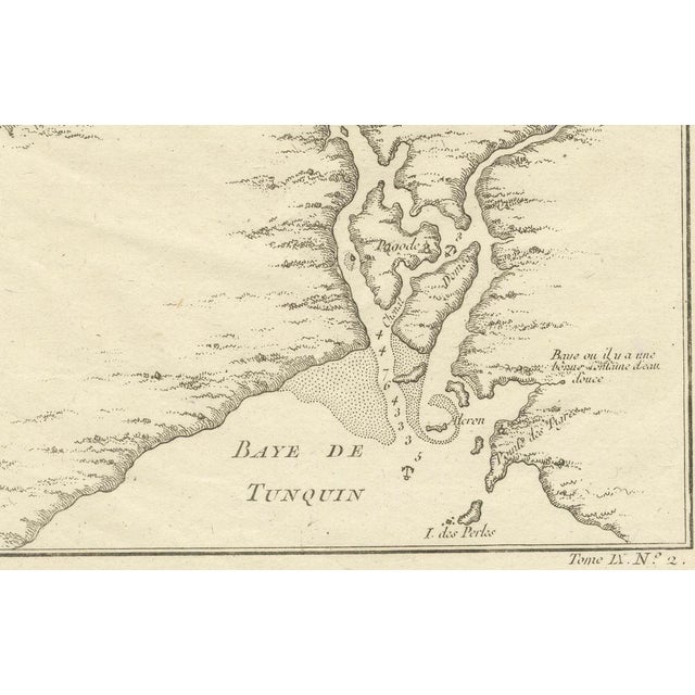 Title: 1750 bellin map of the red river and hanoi, vietnam : this finely engraved eighteenth-century french map, titled...