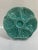 Gien 1940s French Gien Turquoise Majolica Oyster Plate For Sale - Image 4 of 13